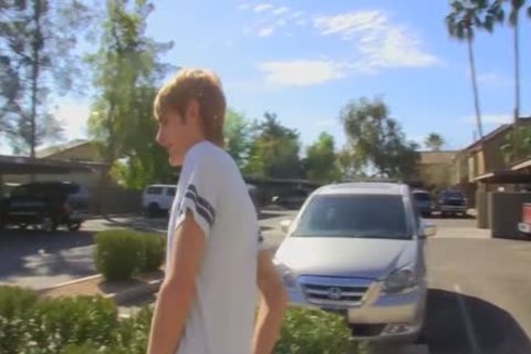 lusty teen Preston Andrews receives team-nailed By A sleazy Biker