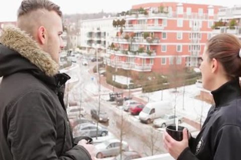 ambisexual Hunk Cums On whore