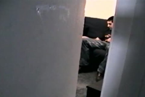 Zack Unzips His Pants And Starts To Massage His wang