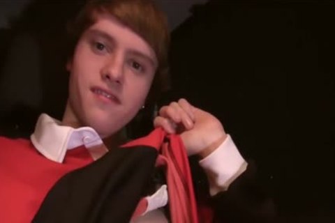 monstrous Wide Tool bald wanking For The Camera And Spilling cum