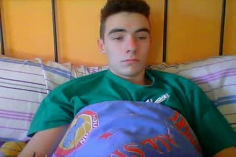 Spanish nasty lad With large shlong Cums On webcam