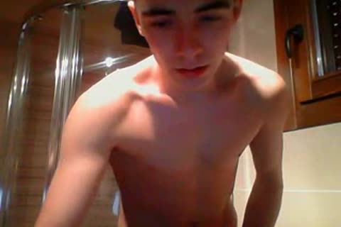 Spanish nasty lad With large shlong Cums On webcam