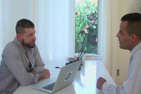 Buff man taut gap bunch-sex