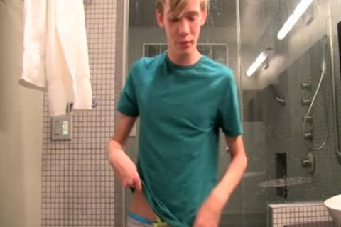 Tremendous Jumbo Shaft Stroking With boyz Tyler At His Own Home