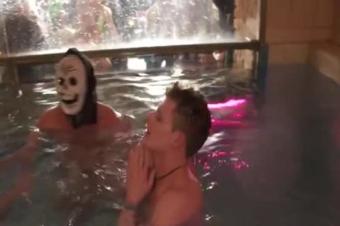 lusty homo handsome Euro non-professional receives Felt Up In A Blistering Sauna Filled With chap