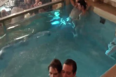 muscular Euro fellow sperm Drenched In bunch