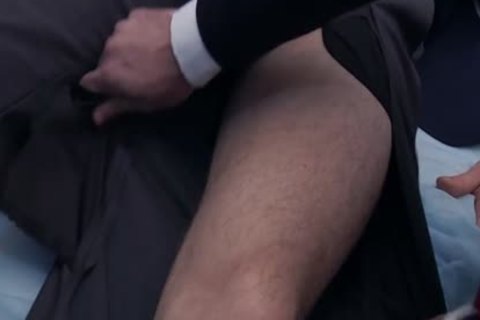 large 10-Pounder Doctor butthole-copulation And sex cream flow