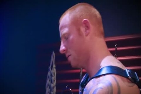 Leather Daddy Intensely Tops Sweaty ebon Hunk