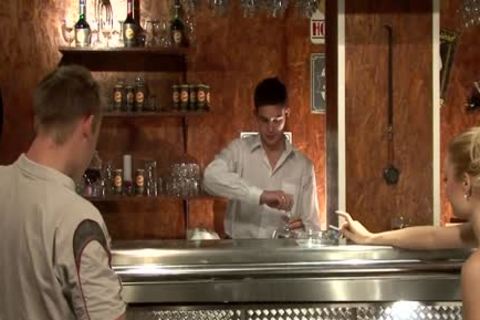 Bi Hunk receives ass Railed