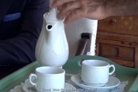 Muscle homosexual dudes threesome With cumshot