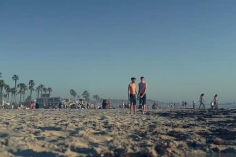 bald twinks a bit of booty With Facial