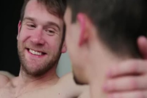 hot homosexual oral-service pleasure With cumshot