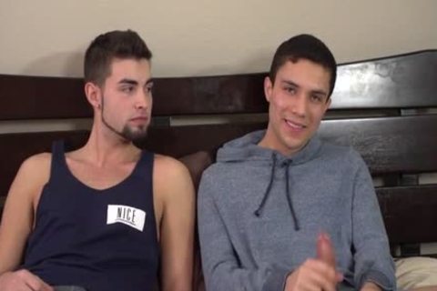 juicy gay oral joy And spooge flow