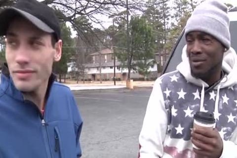 Face sperm teen Sucks Bbc