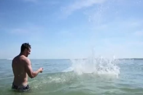 Muscle Son ass job With cumshot