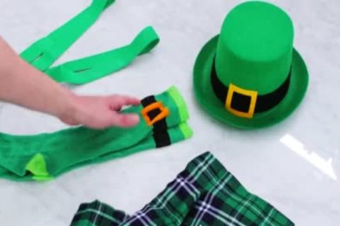 ManRoyale - Nate Grimes gets His lucky Charm banged For St Patricks Day