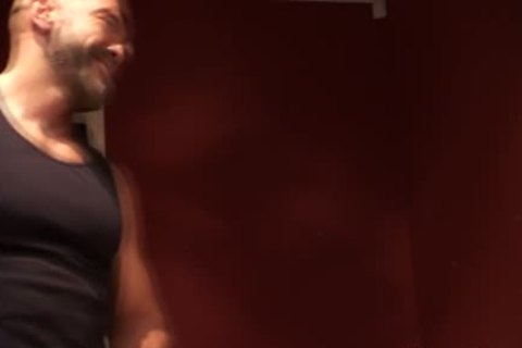 Macho Studly hardcore gay wazoo Sex nailing Interracial Bears Making bare Worship