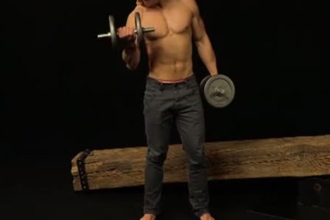 Muscled young tasty Erik Drda