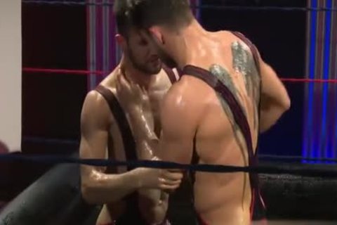 Muscle rod blowjob With semen flow