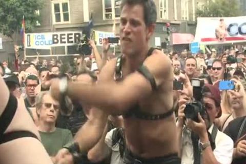 sleazy homo tied With cumshot