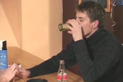 beautiful gay pooper rimming And goo flow