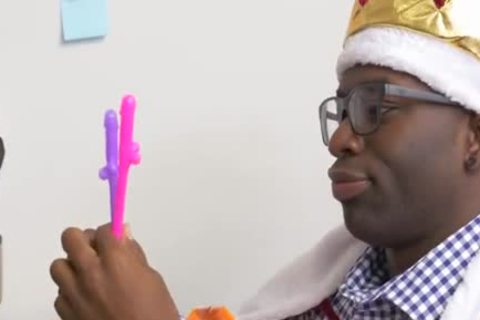 enormous penis gay sextoy And Facial