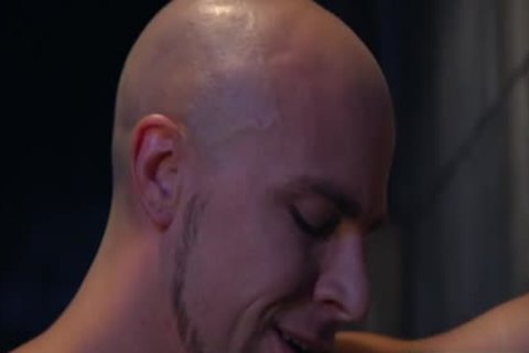 Muscle Bear thrashing And sperm flow