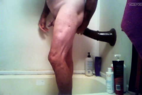 older lad Plays With His Fleshlight In Shower