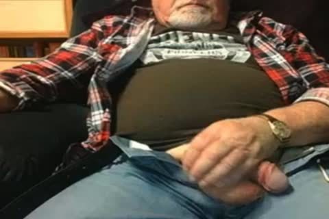 grand-dad cum On web camera