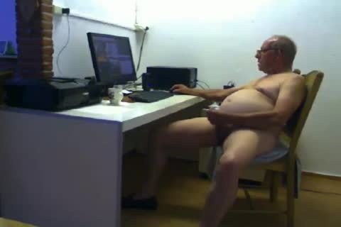 grandad sperm On web camera
