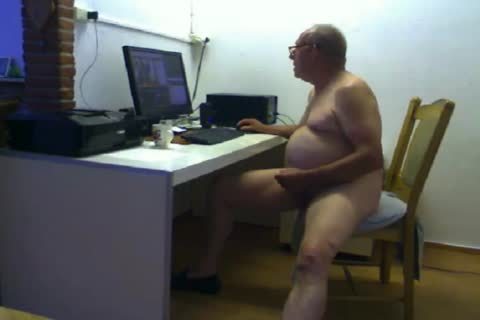 grandad sperm On web camera