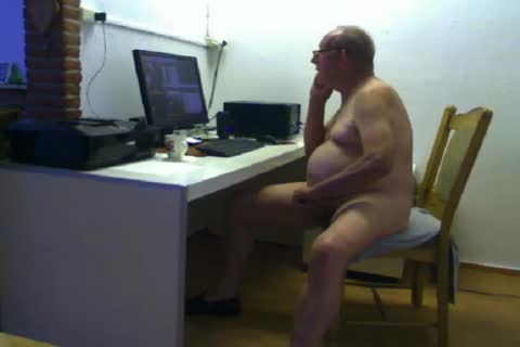 grandad sperm On web camera