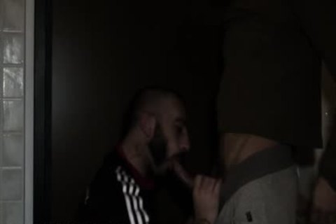 humongous penis homosexual Foursome And Facial