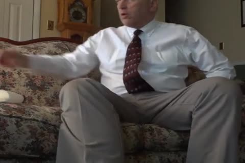 Business Daddy Works His aperture And Jerks His weenie