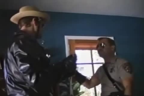 Cowboy Sheriff Sucks Off A Cop
