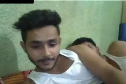 Indian males Having joy On web camera