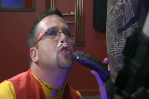 ROB BROWN: sucking large darksome BONER