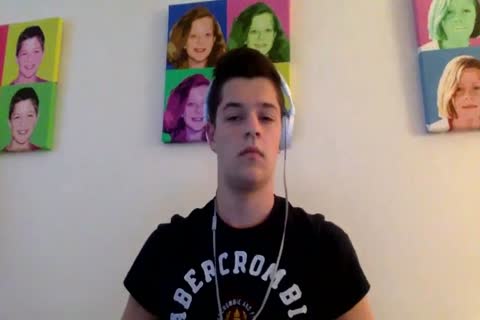 Sister Walks In On Brother whilst His Hard penis