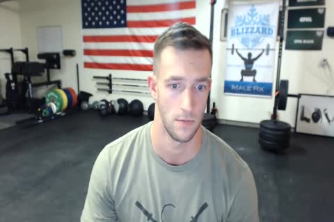 Athlete Cums On Camera