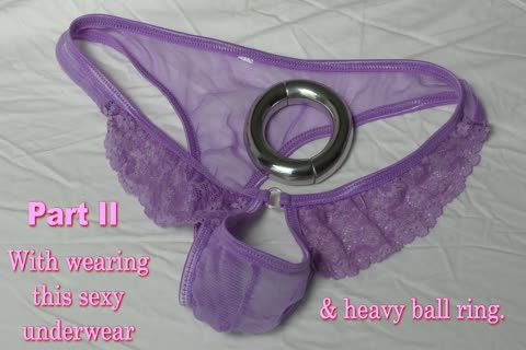 Cockring & Ballsring nipple Clamps dildos. ball batter flow & Pissing. tasty Male Playing dude In Transparant underclothing studs Masturbating ball ba