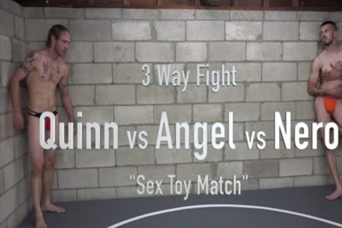Quinn Vs girl Vs Nero sex dildo