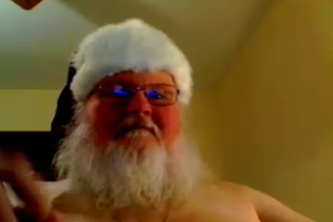 grandpa stroke On web camera
