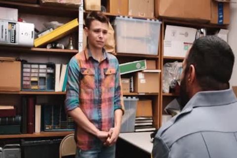 Bear Cop bare anal bonks bare A teen Criminal taut anal Tushy hole As A Lesson