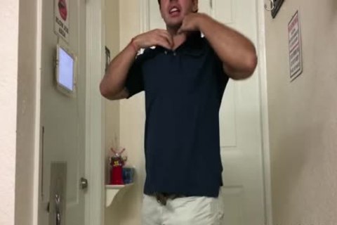 fashionable Straight boy receives Gloryhole Treatment