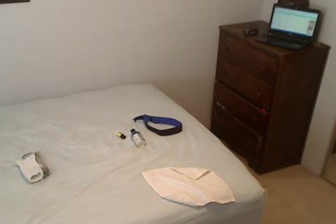 Blindfolded White lad receives team-banged By black dude