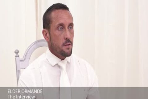 fashionable Priest Leader Strokes tied homo Missionarys dick