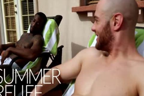 juicy darksome fellow With biggest cock bonks Hunk