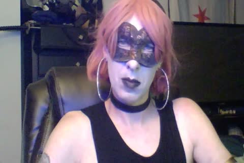 lusty Dancing Goth Cd cam Show Part two Of two