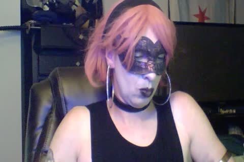 lusty Dancing Goth Cd cam Show Part two Of two
