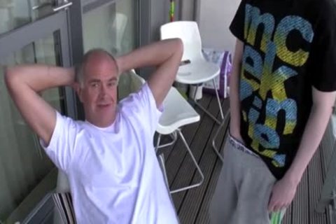 delicious young twink sucking old guy